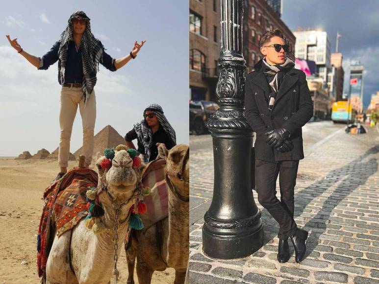 Amante de los viajes y el buen vestir: así es la vida de Rashid Mejía Giannini