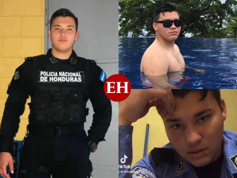 Jeferson Andrade, el policía hondureño que roba suspiros en TikTok