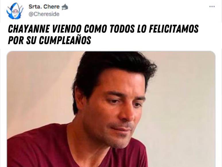 Los memes con los mejores piropos para Chayanne en su cumpleaños número 56