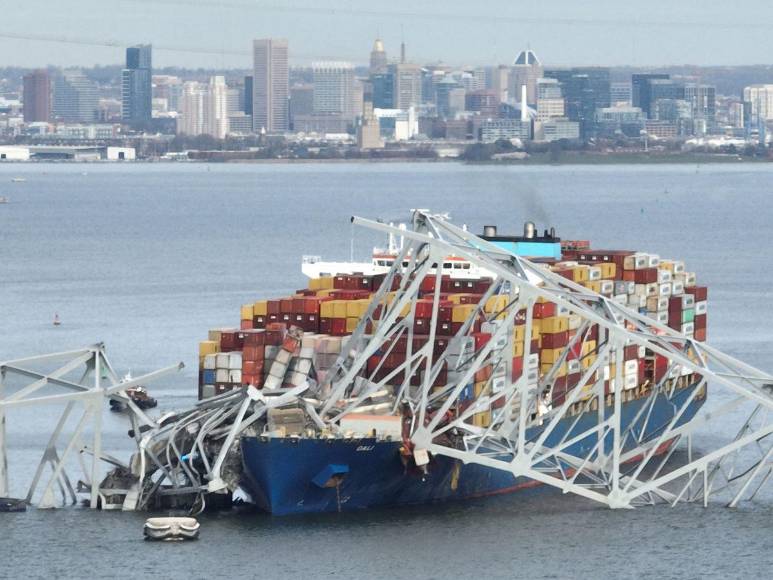 Lo que se sabe del choque de un barco contra el puente Francis Scott Key de Baltimore