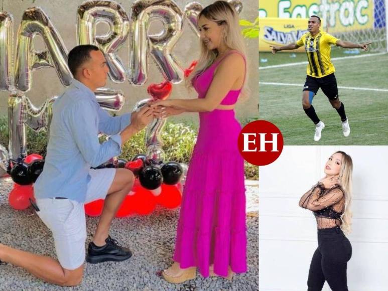 De película: Jugador de Real España propone matrimonio a su novia y esta fue la respuesta (FOTOS)