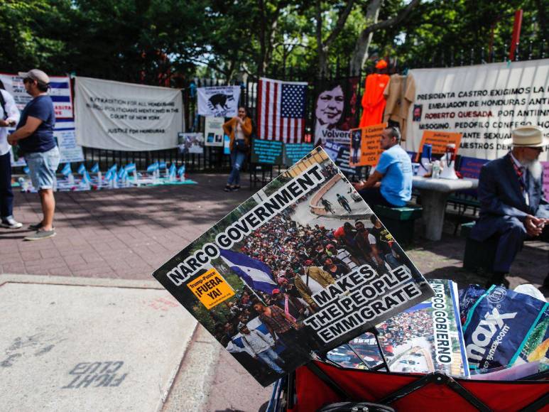 Así se vivió el ambiente en Nueva York tras la sentencia de Juan Orlando Hernández