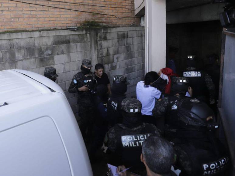 Así llegaron a audiencia presuntos pandilleros acusados de la muerte cinco jóvenes