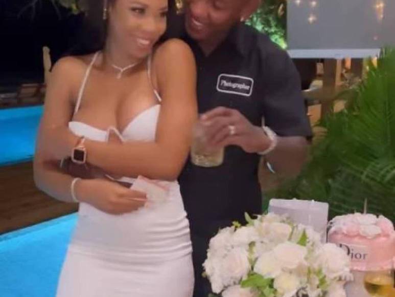 ¡Volvió El Romántico! Así es Shanee Mclaughlin, la guapa novia del hondureño Romell Quioto