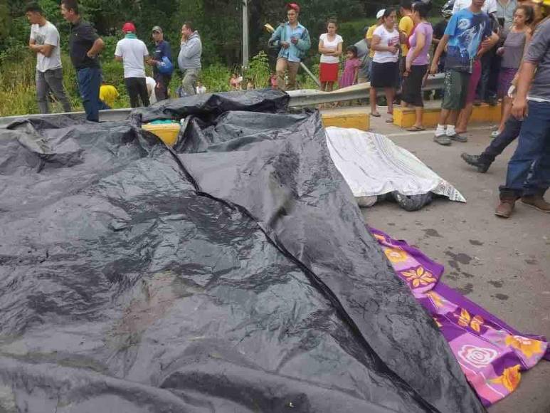 Las imágenes del fatal accidente de un bus en Nicaragua; hay 16 muertos