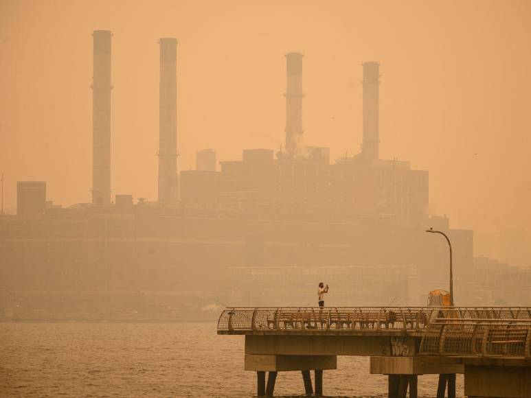 Humo de los incendios en Canadá ya llegó hasta Noruega (FOTOS)