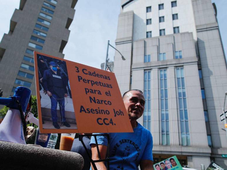 Así se vivió el ambiente en Nueva York tras la sentencia de Juan Orlando Hernández