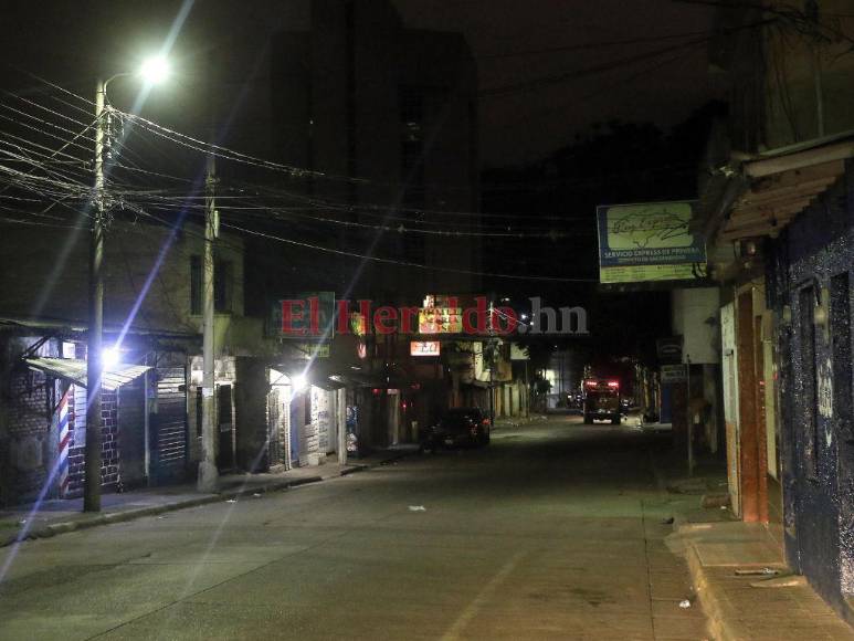 ¿Hay actividad nocturna? Esto pasa después de 10:00 de la noche en el Distrito Central (FOTOS)