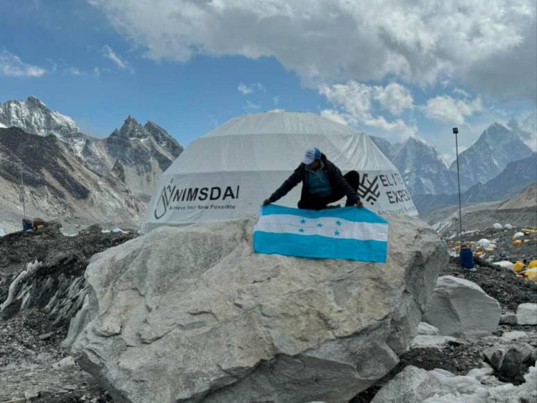 Dora Raudales se encuentra en recuperación luego de escalar el Monte Everest