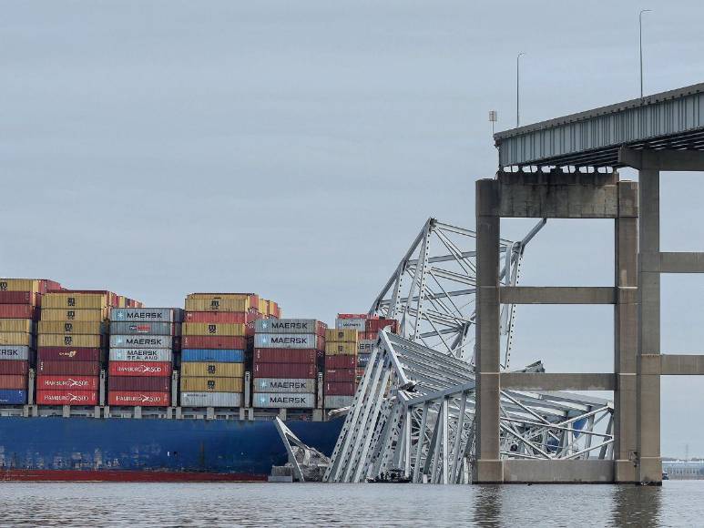 El viaje de 27 días duró media hora: datos de “Dali”, el barco que destruyó el puente de Baltimore