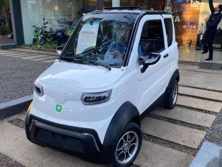 Eléctrico y tecnológico: así es el Quantum One E4, el auto más barato del mundo que ya se encuentra en Honduras