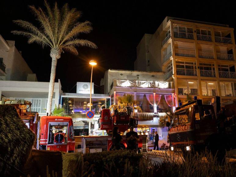 Tragedia en Mallorca: cuatro muertos y unos veinte heridos deja derrumbe de restaurante