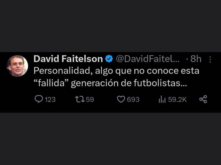 Así explotó Faitelson contra México y alabó el fútbol de Honduras