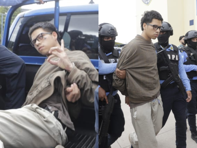 Con “señas de la 18” y patadas, así fue trasladado sexto acusado por crimen en mudanza