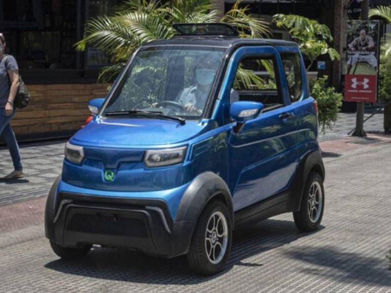 Eléctrico y tecnológico: así es el Quantum One E4, el auto más barato del mundo que ya se encuentra en Honduras