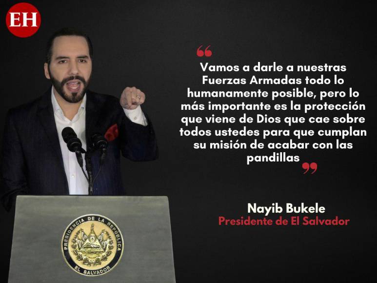 Las advertencias de Nayib Bukele a los pandilleros en El Salvador