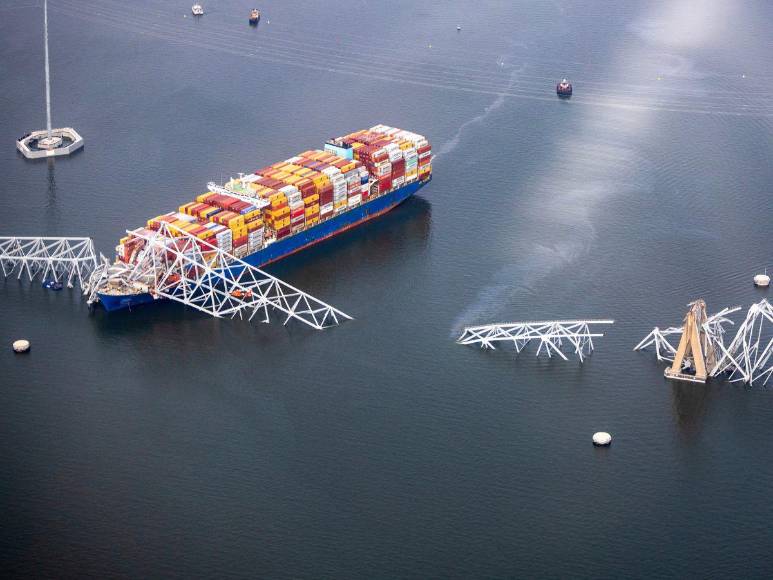 El viaje de 27 días duró media hora: datos de “Dali”, el barco que destruyó el puente de Baltimore