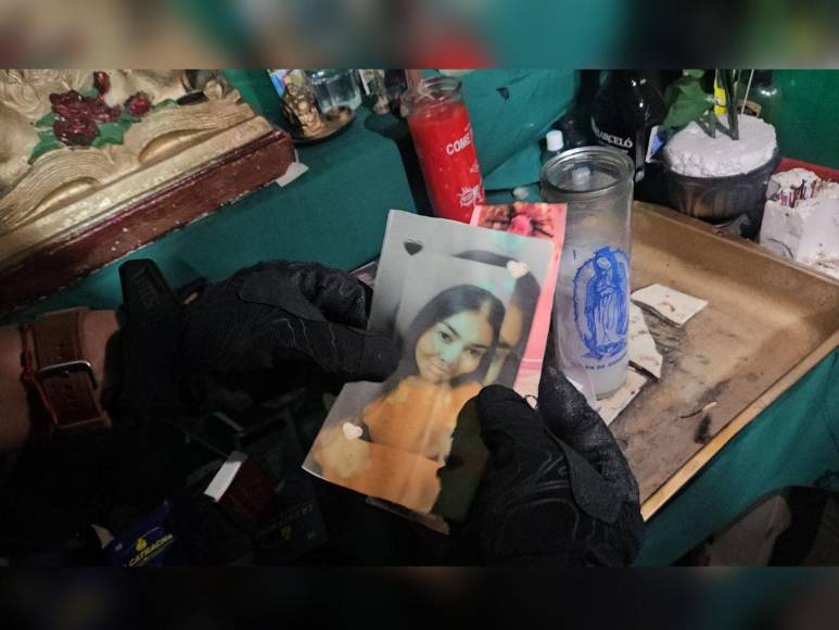 Velas, fotografías y muñecos macabros: Pandilla 18 involucrada en rituales satánicos en San Pedro Sula