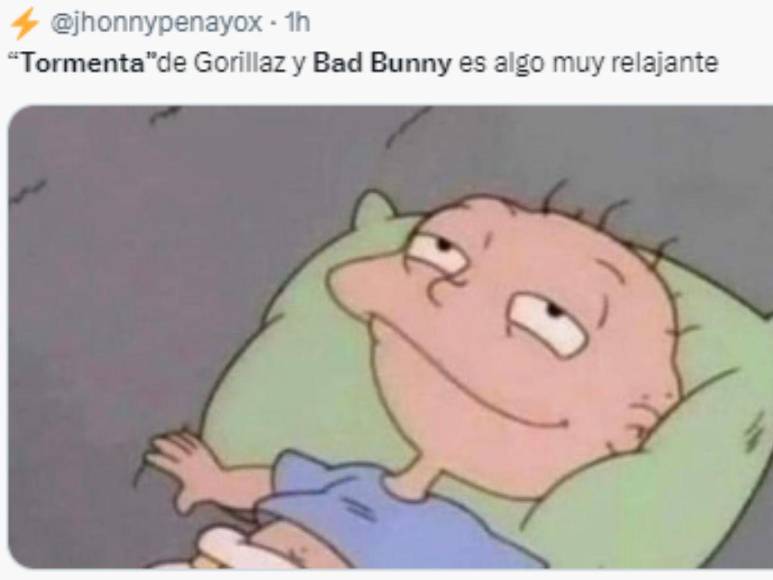 Los memes que dejó la colaboración de Bad Bunny y Gorillaz