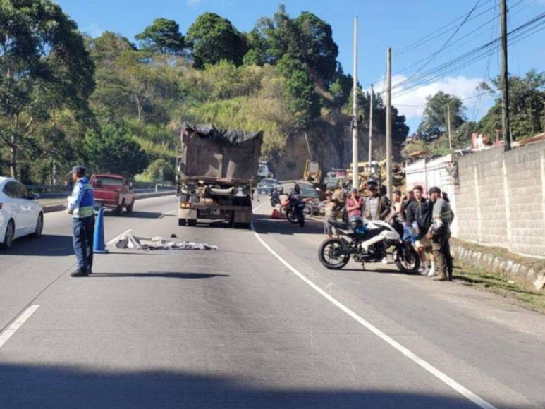 Leonel Núñez, joven que falleció al chocar contra camión de basura en la CA-5