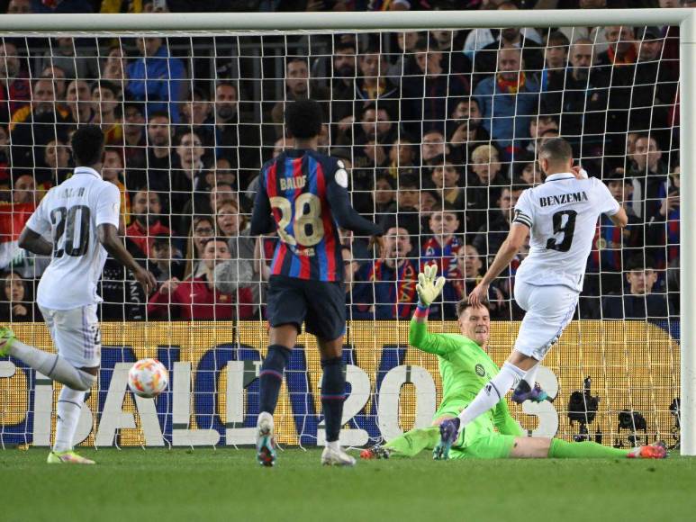 Las imágenes que dejó la goleada 4-0 de Real Madrid a Barcelona en la Copa del Rey