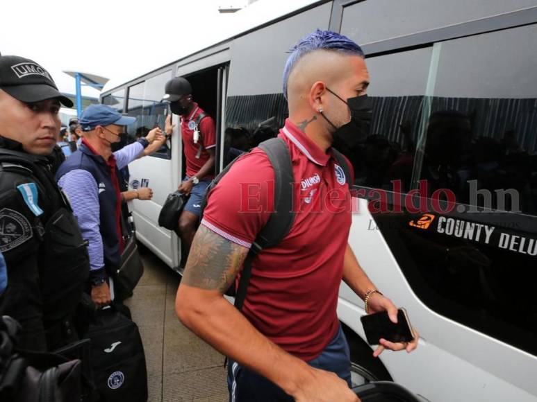 En medio de algarabía de su afición llega Motagua al Chelato Uclés (Fotos)