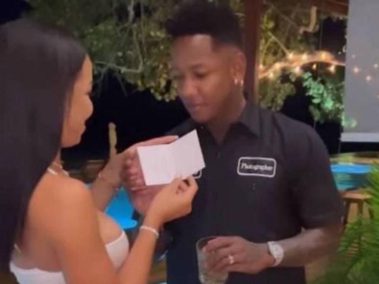 ¡Volvió El Romántico! Así es Shanee Mclaughlin, la guapa novia del hondureño Romell Quioto