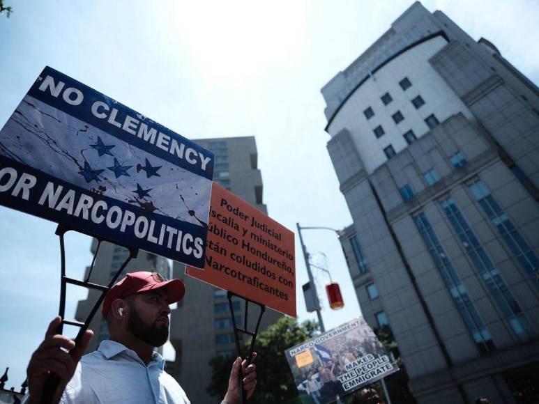 Así se vivió el ambiente en Nueva York tras la sentencia de Juan Orlando Hernández