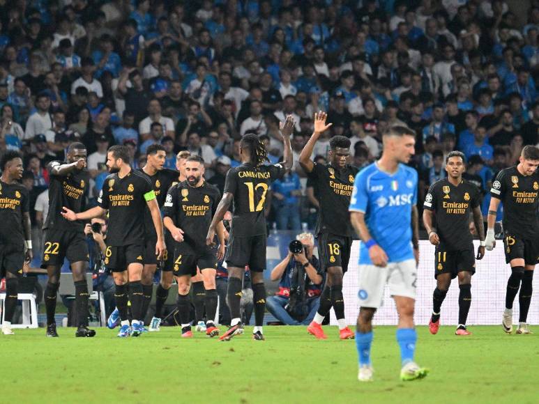 Euforia merengue, la frustración de Osimhen y eléctrico partido: lo que dejó el Napoli vs Real Madrid