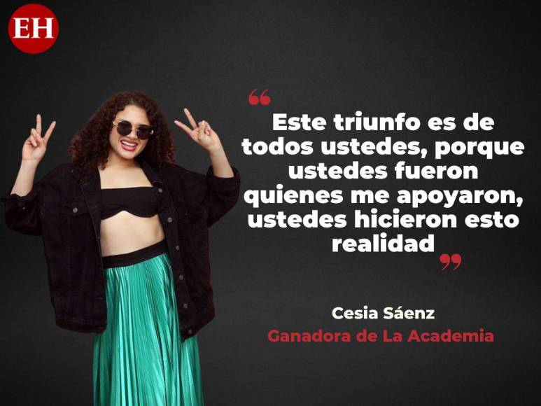 “Ahora el mundo está conociendo a Honduras por buenas cosas”: Las frases de Cesia Sáenz en entrevista exclusiva con EL HERALDO