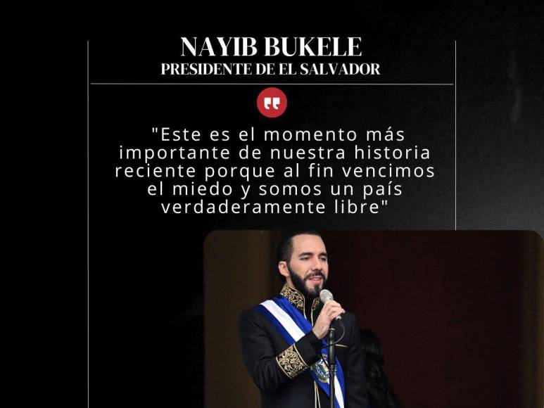 “Ningún gobierno pudo combatir al cáncer de las pandillas”: Frases de Bukele en su toma de posesión