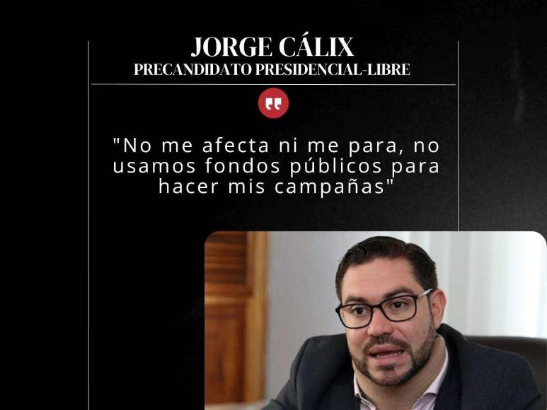 Las frases de Jorge Cálix tras anuncio de intervención al Instituto de la Propiedad