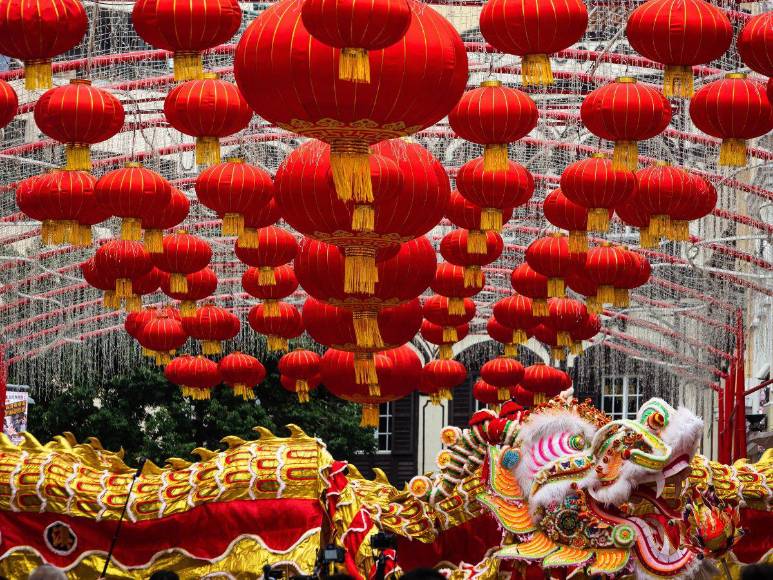 Bailes y disfraces: así se vivió la celebración del Año Nuevo chino en diferentes partes del mundo