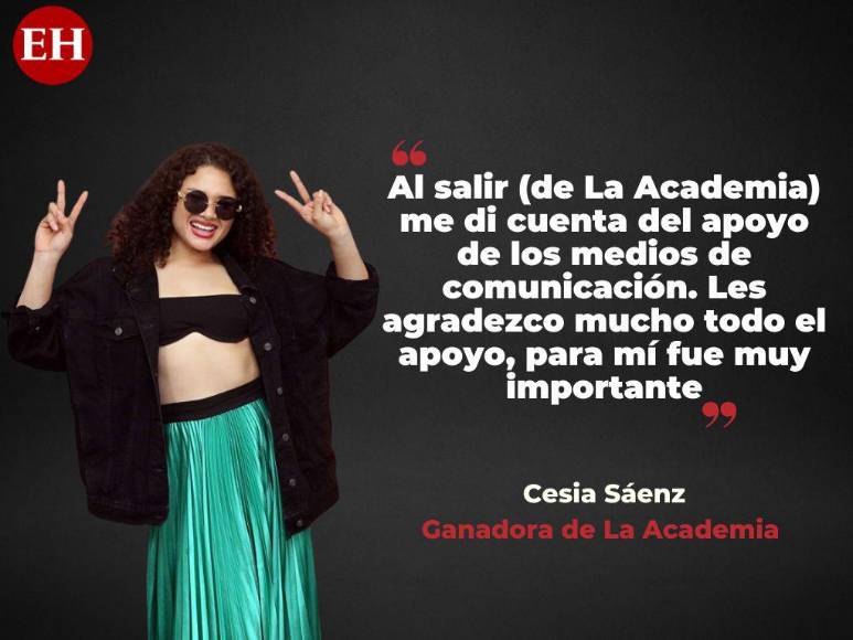 “Ahora el mundo está conociendo a Honduras por buenas cosas”: Las frases de Cesia Sáenz en entrevista exclusiva con EL HERALDO