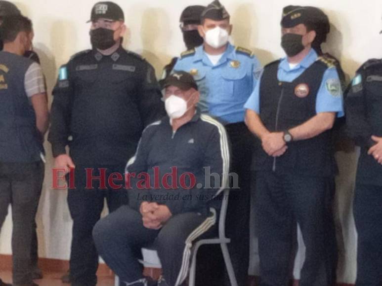 En imágenes: así fue la presentación del extraditable Juan Carlos ‘El Tigre’ Bonilla