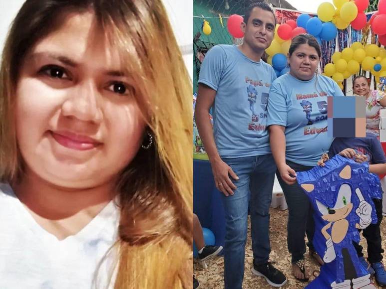 Jenny Susana, la joven madre que murió en accidente en Choloma mientras su esposo e hijo luchan por sobrevivir