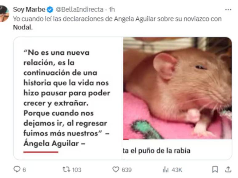 Memes por la “relación en pausa” de Christian Nodal y Ángela Aguilar