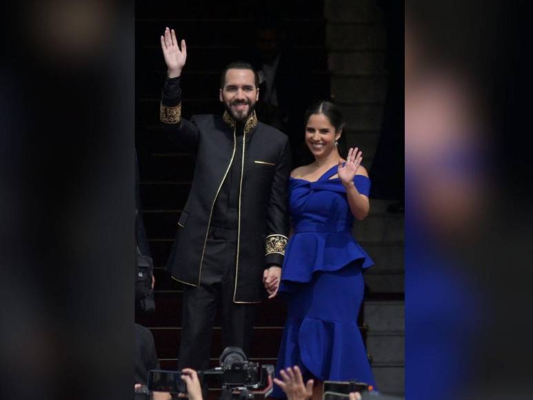 Desde el beso hasta disfraces: curiosidades que dejó la toma de posesión de Bukele
