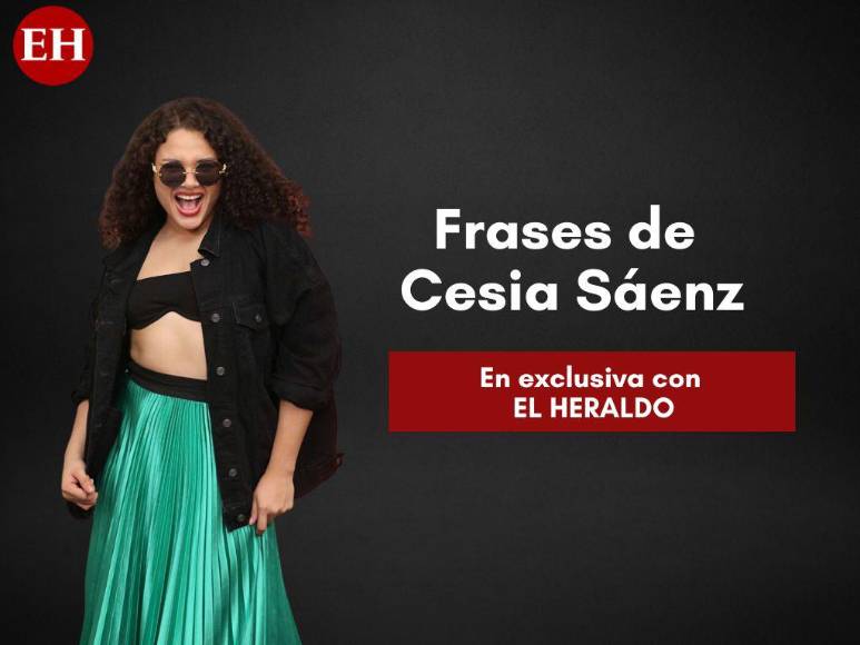 “Ahora el mundo está conociendo a Honduras por buenas cosas”: Las frases de Cesia Sáenz en entrevista exclusiva con EL HERALDO
