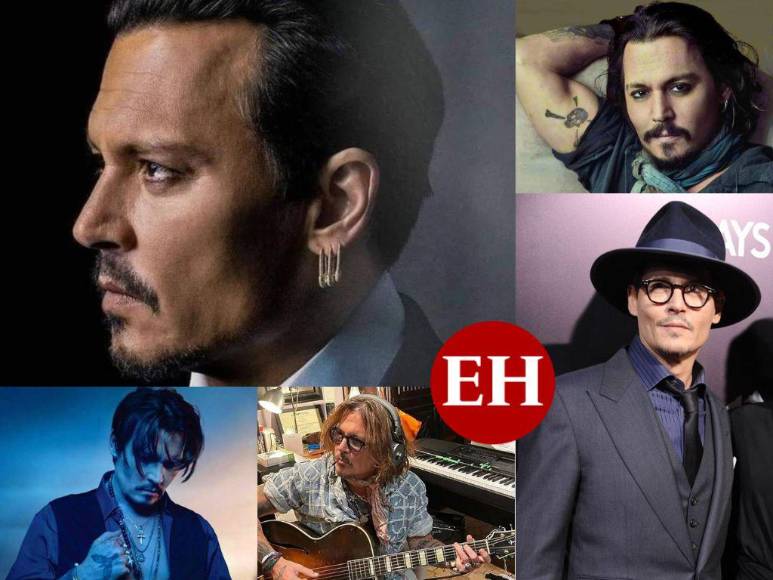 Johnny Depp cumple 59 años con una brillante trayectoria (Fotos)