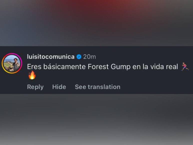 ¿Quién es Forrest Gump y por qué Luisito Comunica comparó a Shin Fujiyama con él?