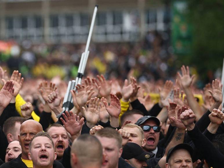 Invitados especiales y locura en la grada: ambiente en Wembley para la final de Champions