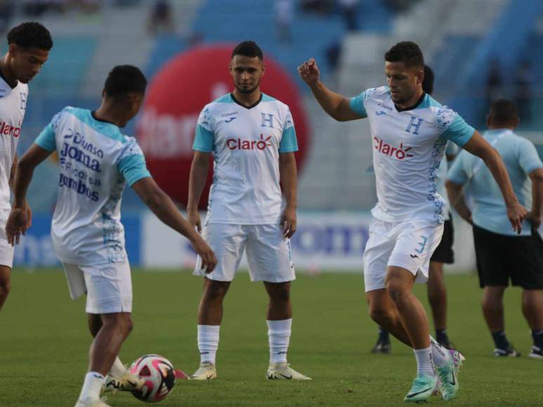 ¡Tres cambios! El 11 titular de Honduras ante Bermudas por la eliminatoria