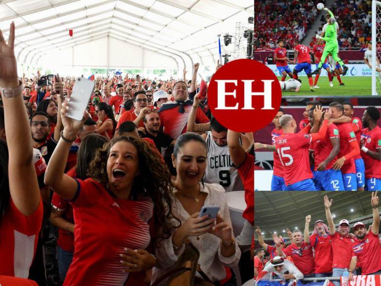 ¡Locura total! Ticos celebran clasificación de La Sele al mundial de Qatar