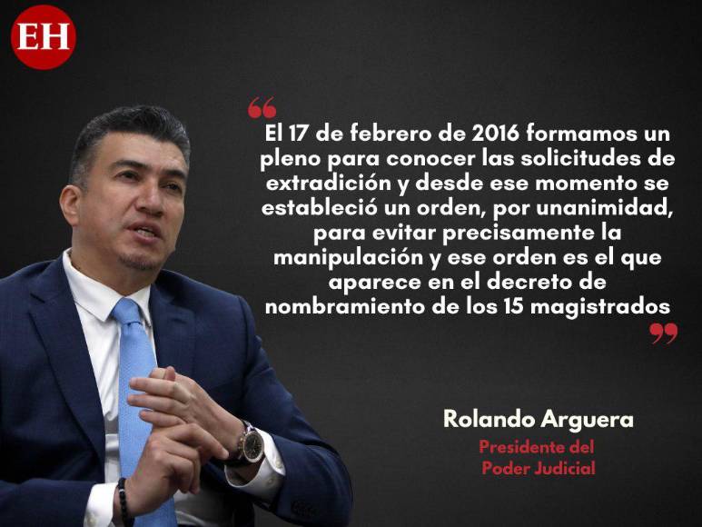 “Siempre tuvimos independencia”: Rolando Argueta niega influencia de JOH en la CSJ