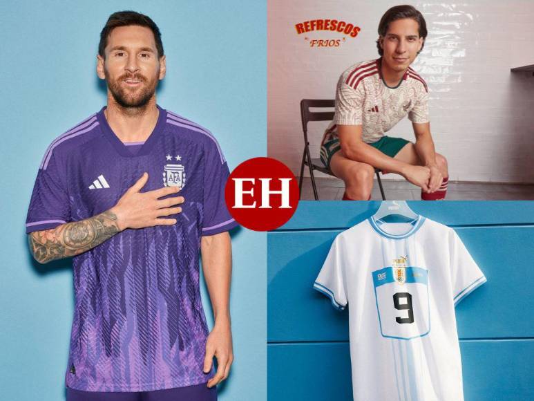 ¡Elegantes e innovadoras! Las camisetas oficiales que se usarán en Qatar 2022