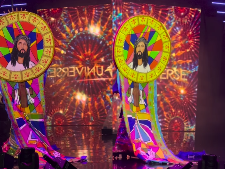 Jimena Lazo rinde homenaje a las alfombras de Comayagua en el Miss Teen Universe 2024