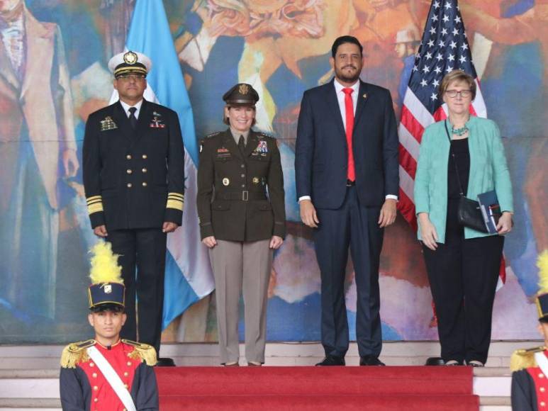Jefa del Comando Sur de EEUU, Laura Richardson, visita Casa Presidencial