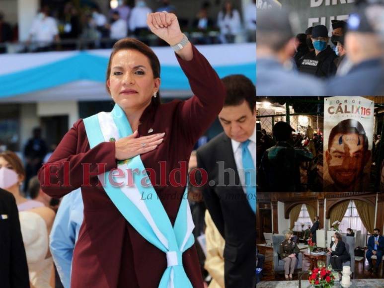 Xiomara cumple un mes en el gobierno marcado por hechos de fuerte impacto