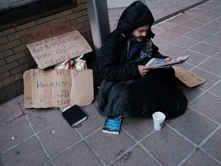 La peligrosa vida de los indigentes en la ciudad de Nueva York (FOTOS)